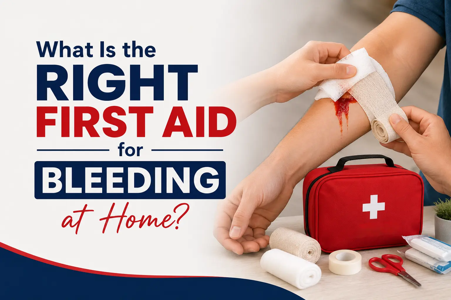 first aid for bleeding