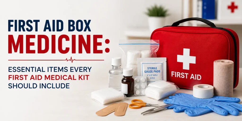 First Aid Box Medicine