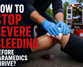 How to Stop Severe Bleeding Before Paramedics Arrive?